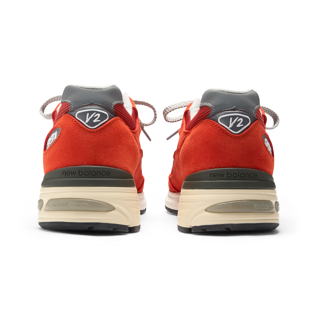 Unisex boty New Balance U991VO2 – červené