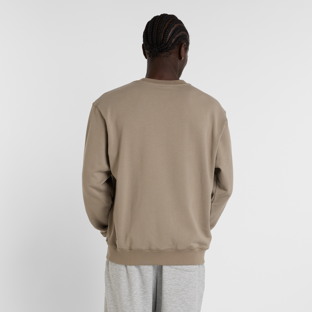 Pánská mikina New Balance MT41547DOK – béžové