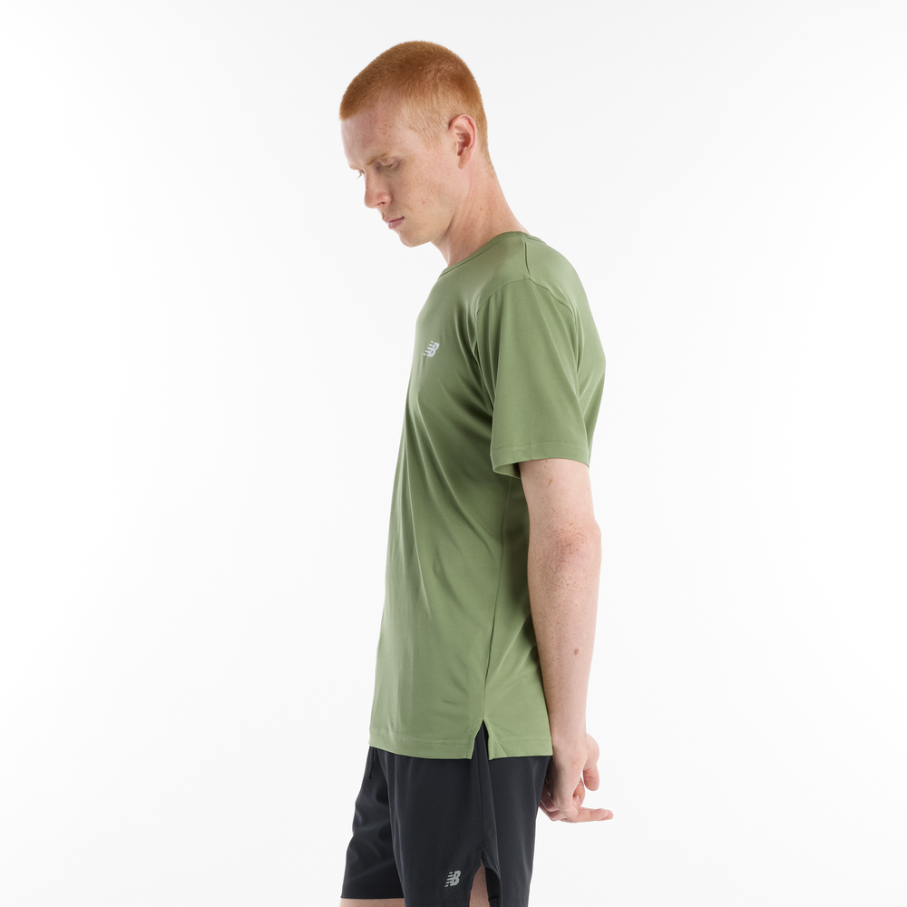 Pánské tričko New Balance MT61O0U4AAR – zelené