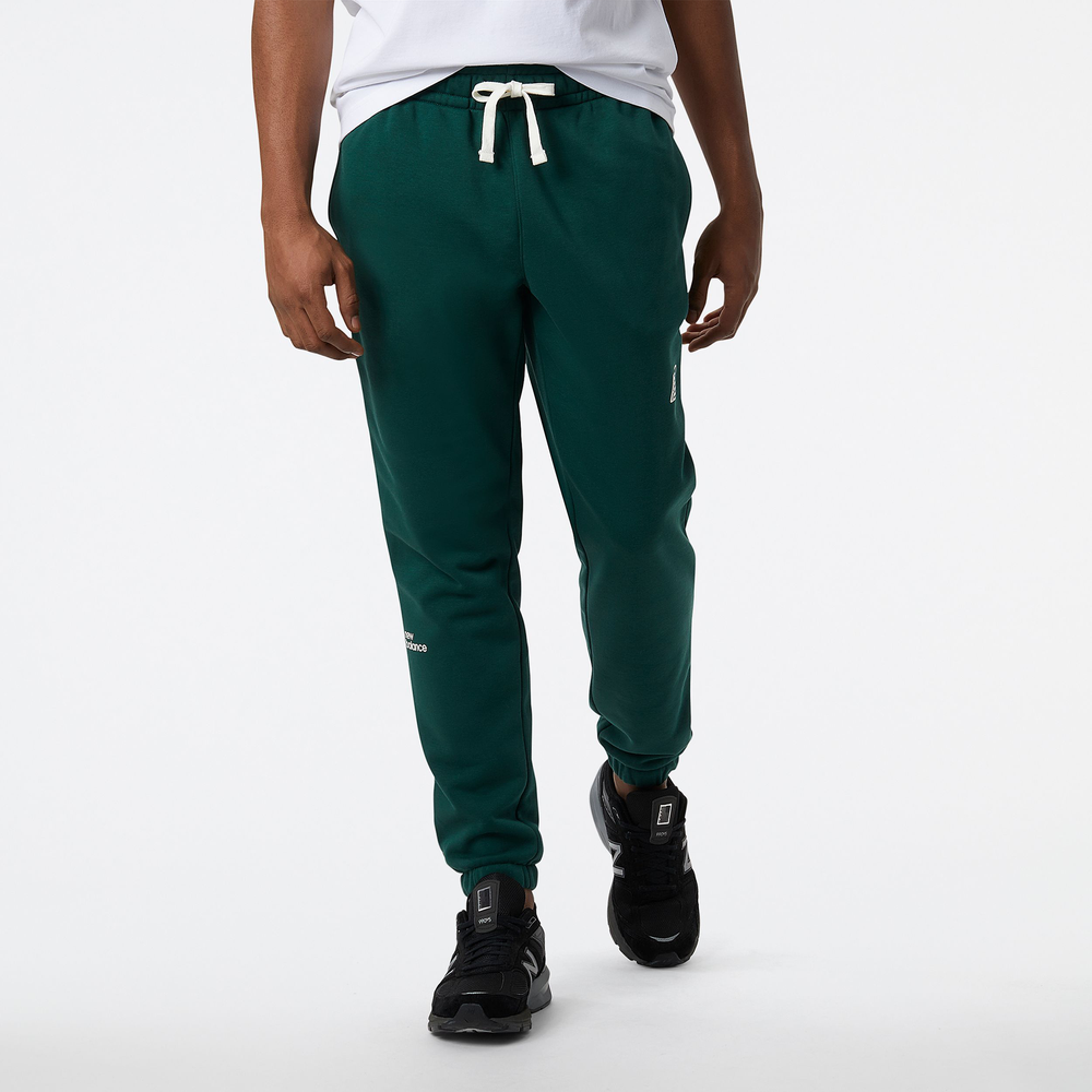 Pánské kalhoty New Balance MP23504NWG – zelené