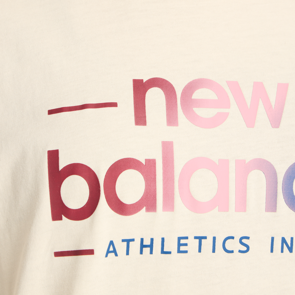 Dámské tričko New Balance WT53916LIN – béžové