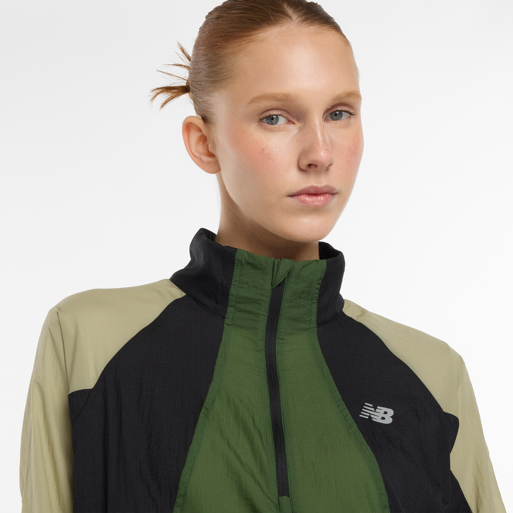 Dámská bunda New Balance WO53206GAS – zelené