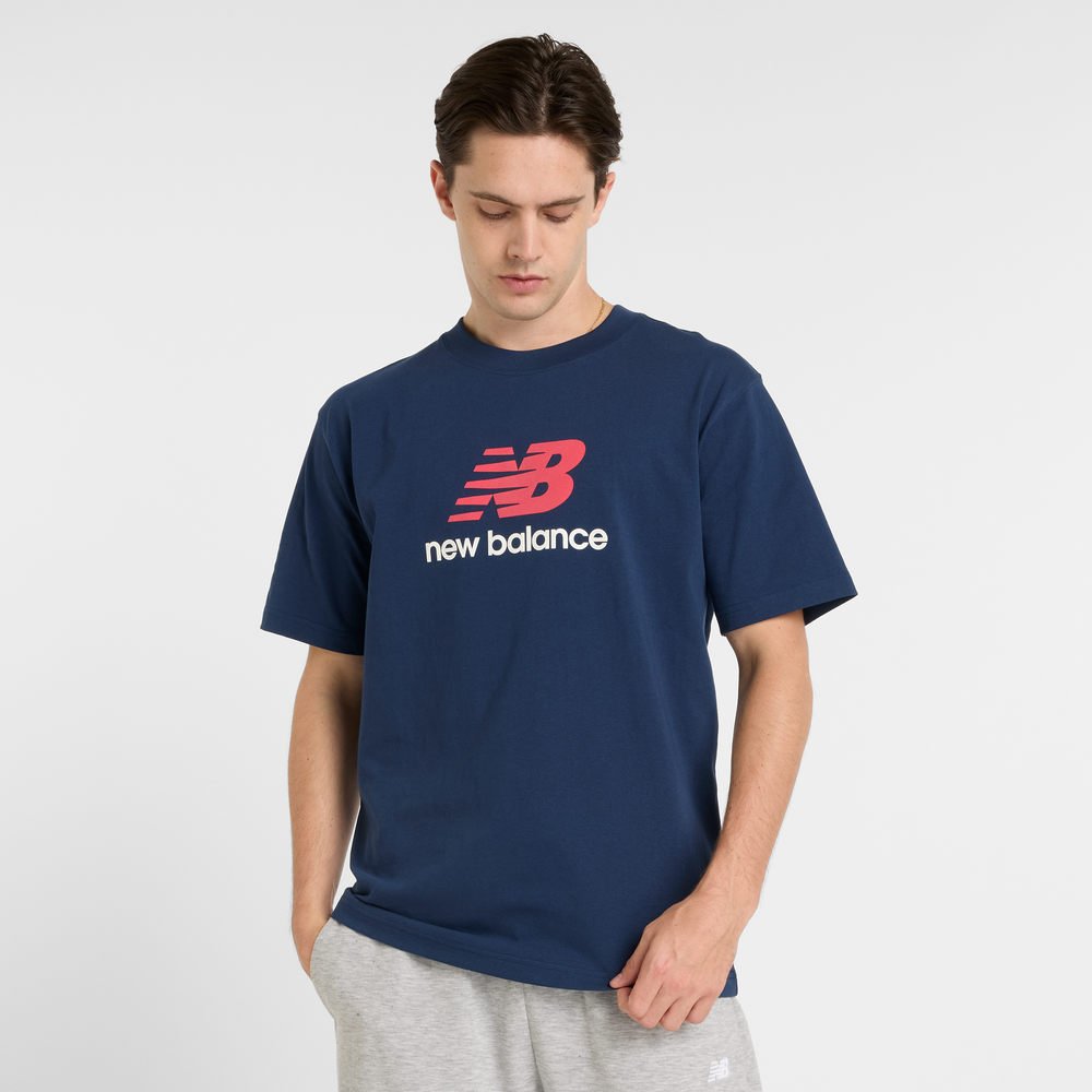 Pánské tričko New Balance MT51500NNY – tmavomodrá