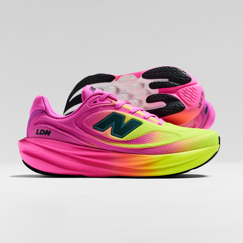 Boty na běhání New Balance FuelCell SC Elite V5 TCS London Marathon MRCEL55L – růžové