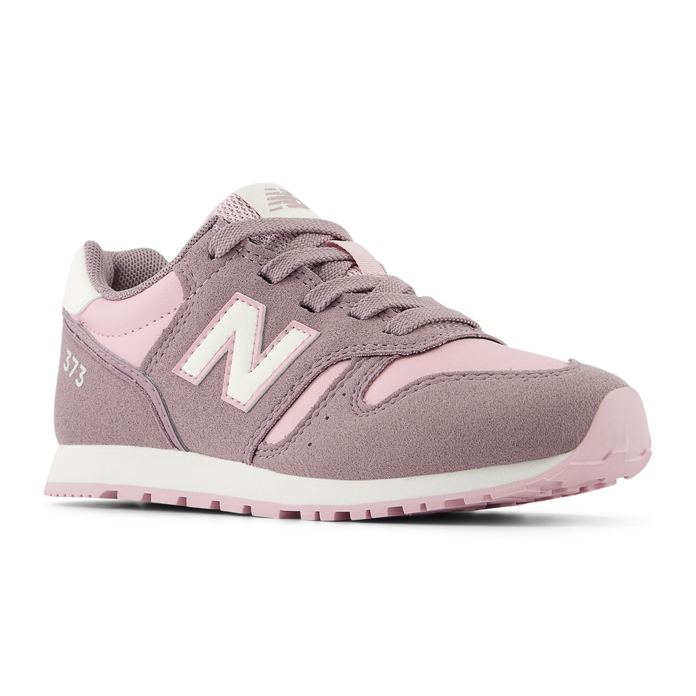 Dětské boty New Balance YC373VQ2 – růžové