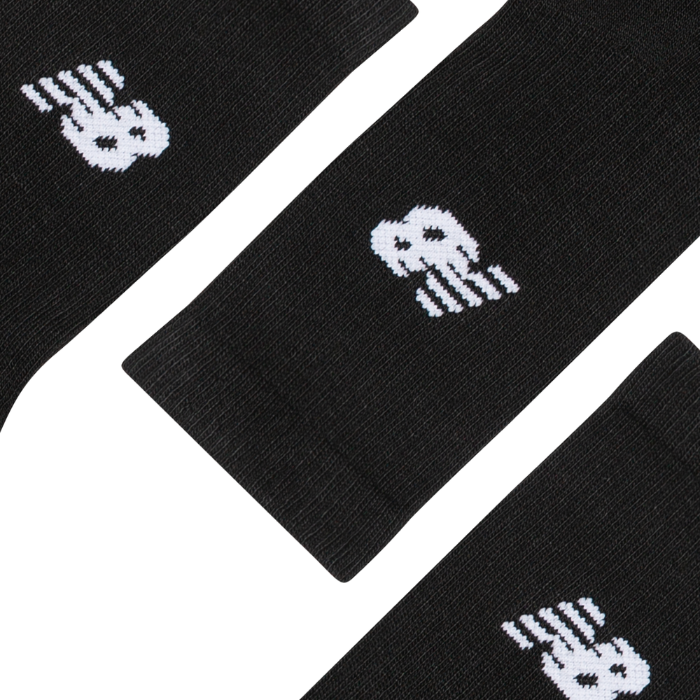 Dětské ponožky New Balance LAS35136BK – černé