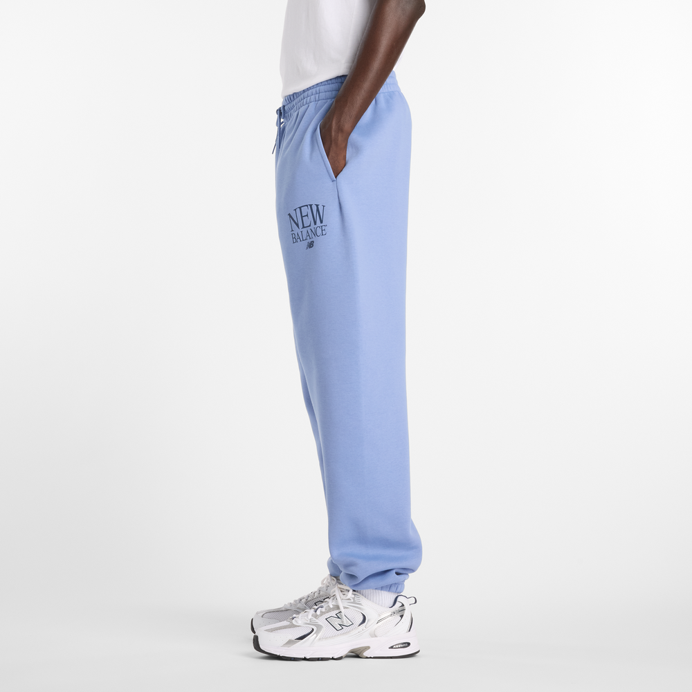 Pánské kalhoty New Balance MB61E74AAA3 – modré