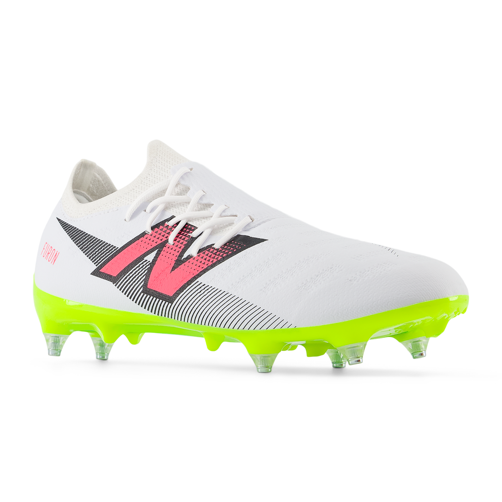 Pánské kopačky New Balance FURON DESTROY SG V7+ SF2SH75 – bílé