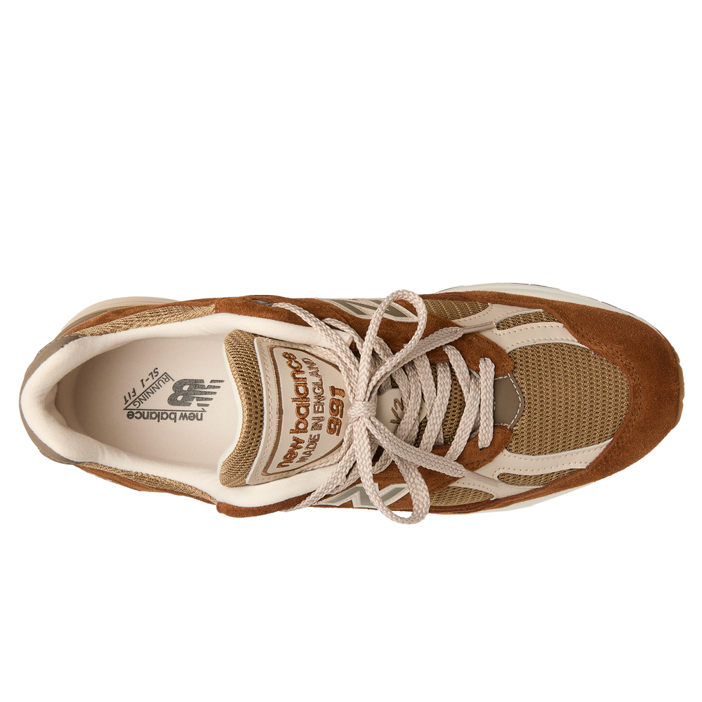 Unisex boty New Balance U991GB2 – hnědý