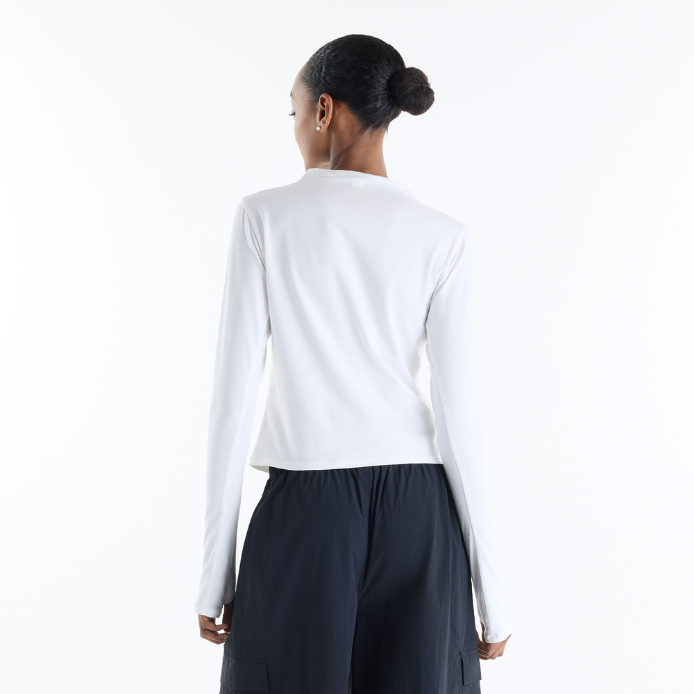 Dámské tričko New Balance Athletics Crafted – bílé