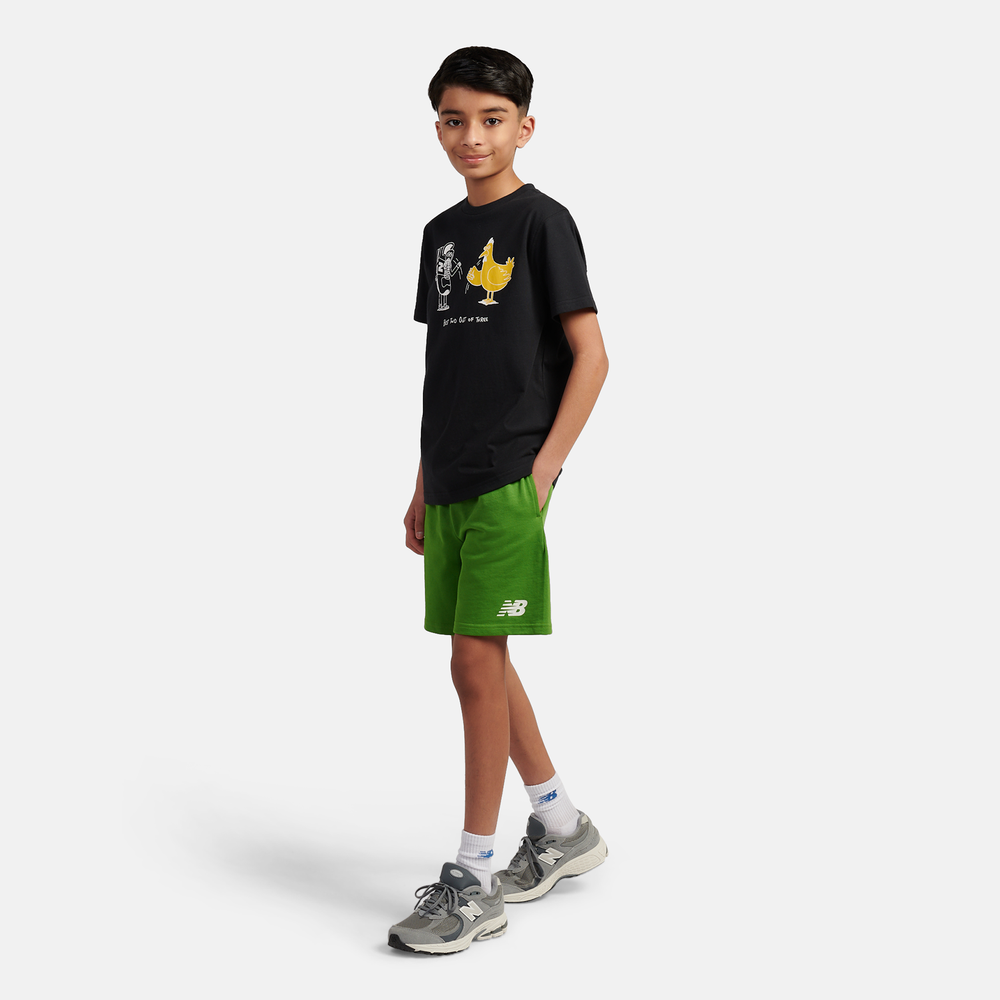 Dětské tričko New Balance LAKB0257BK – černé