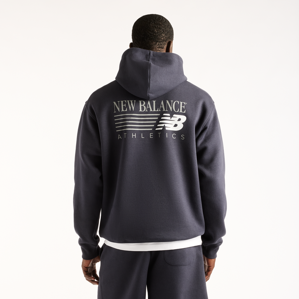 Pánská mikina New Balance Reimagined – šedé