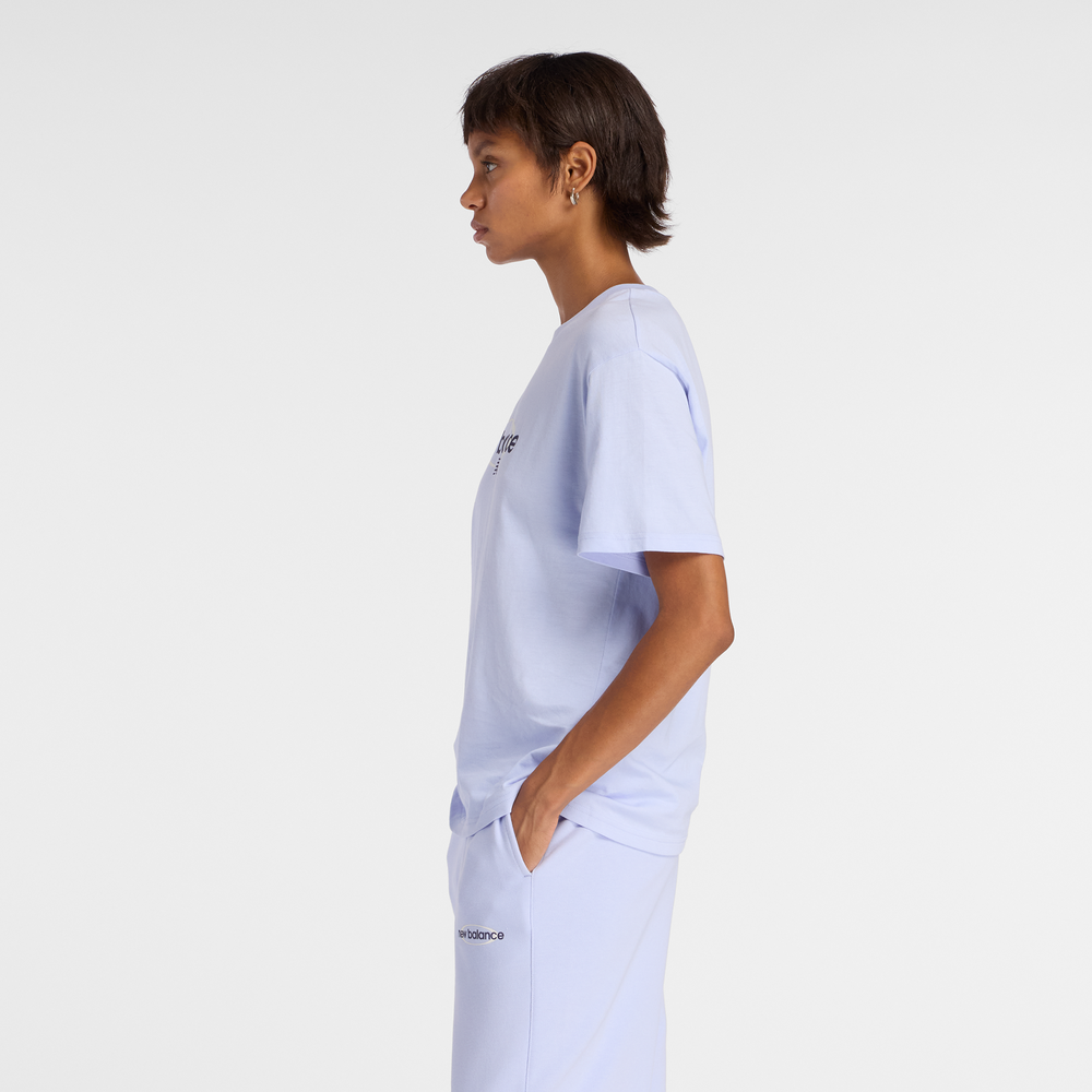 Dámské tričko New Balance WT61Z7OQDYK – fialové