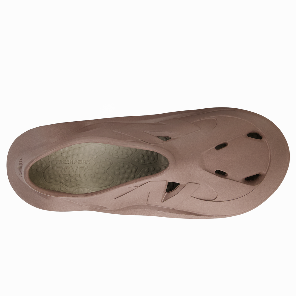 Unisex boty New Balance  Fresh Foam X RCVRY RCVRYEES – hnědý