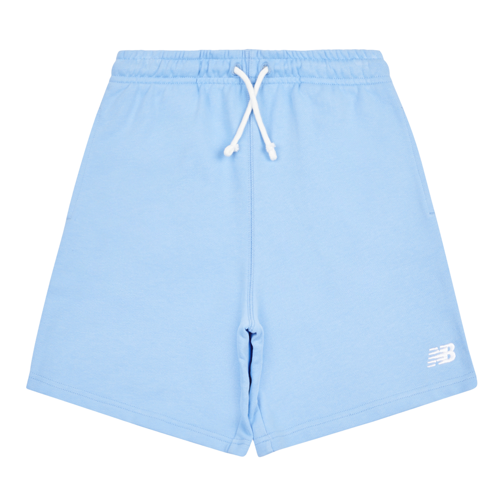 Dětské šortky New Balance LAKB0008ELE – modré