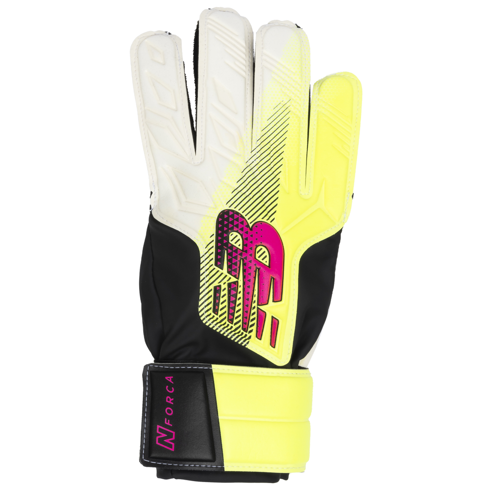 Brankářské rukavice New Balance GK23310MWH – bílé