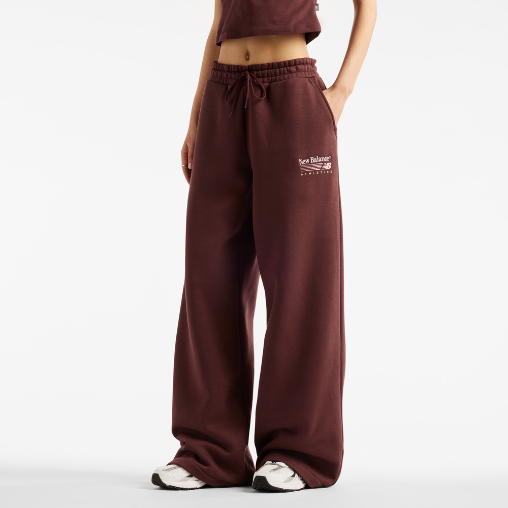 Dámské kalhoty New Balance WB62983AYLR – bordó