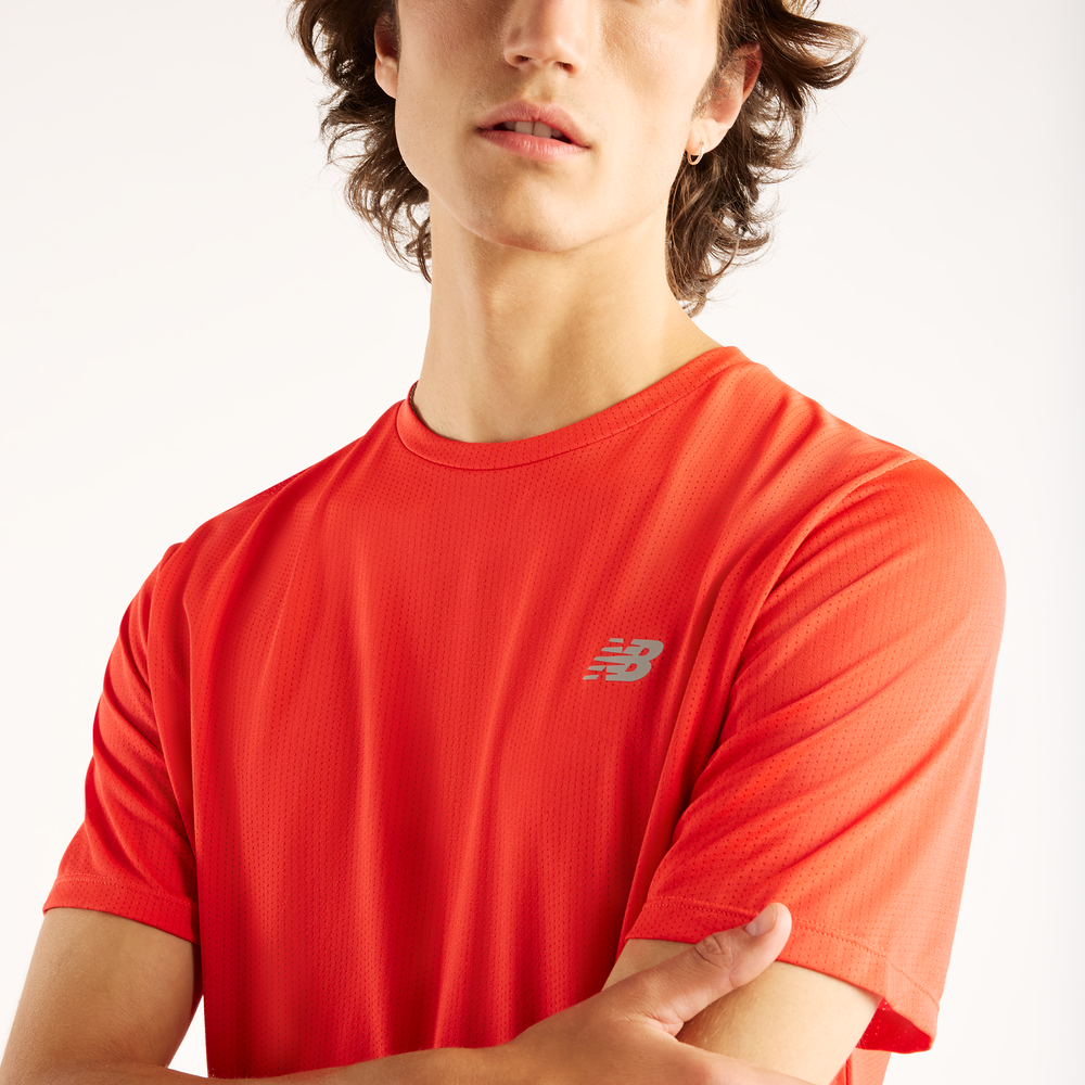Pánské tričko New Balance RC Essential – oranžová