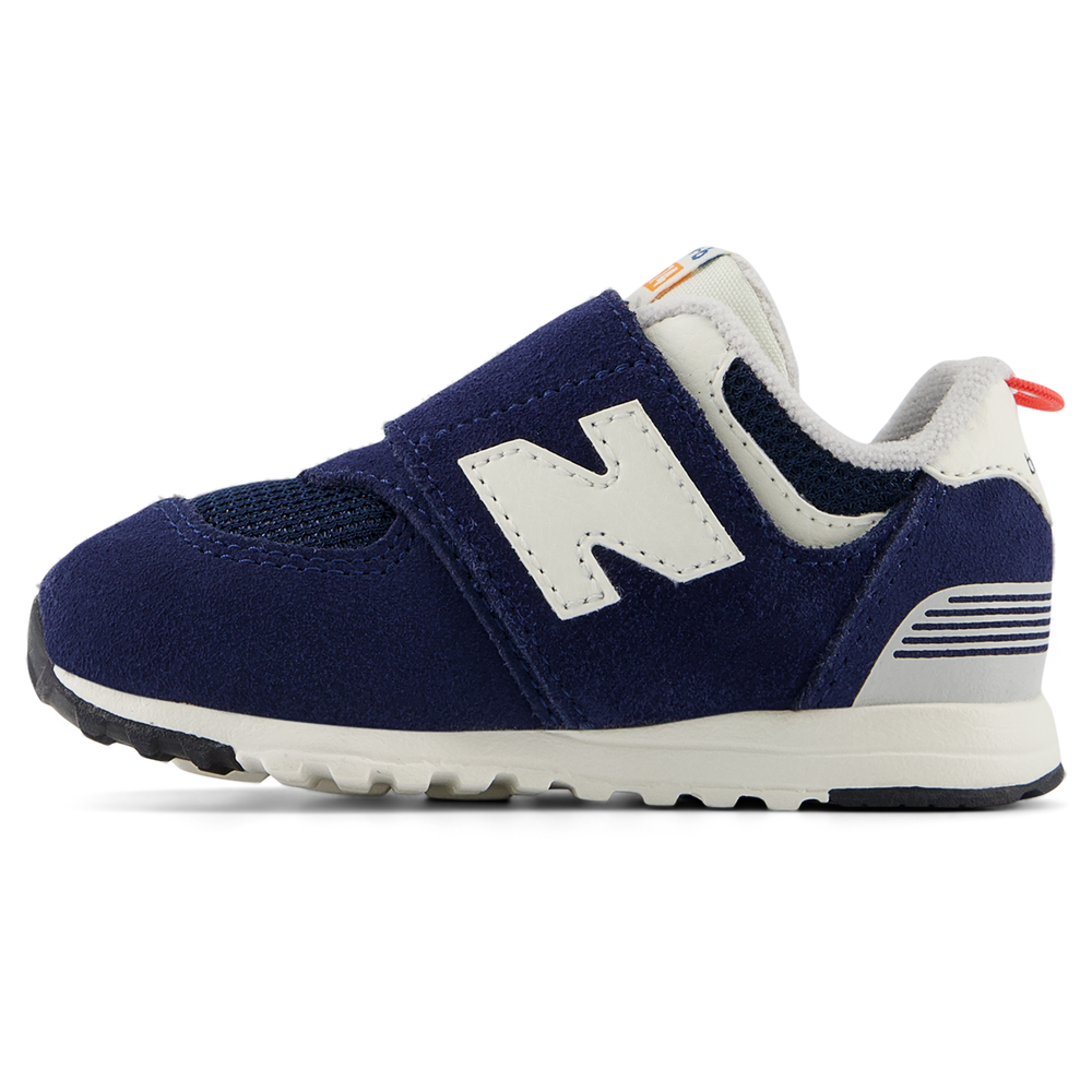 Dětské boty New Balance NW574VPN – tmavomodrá