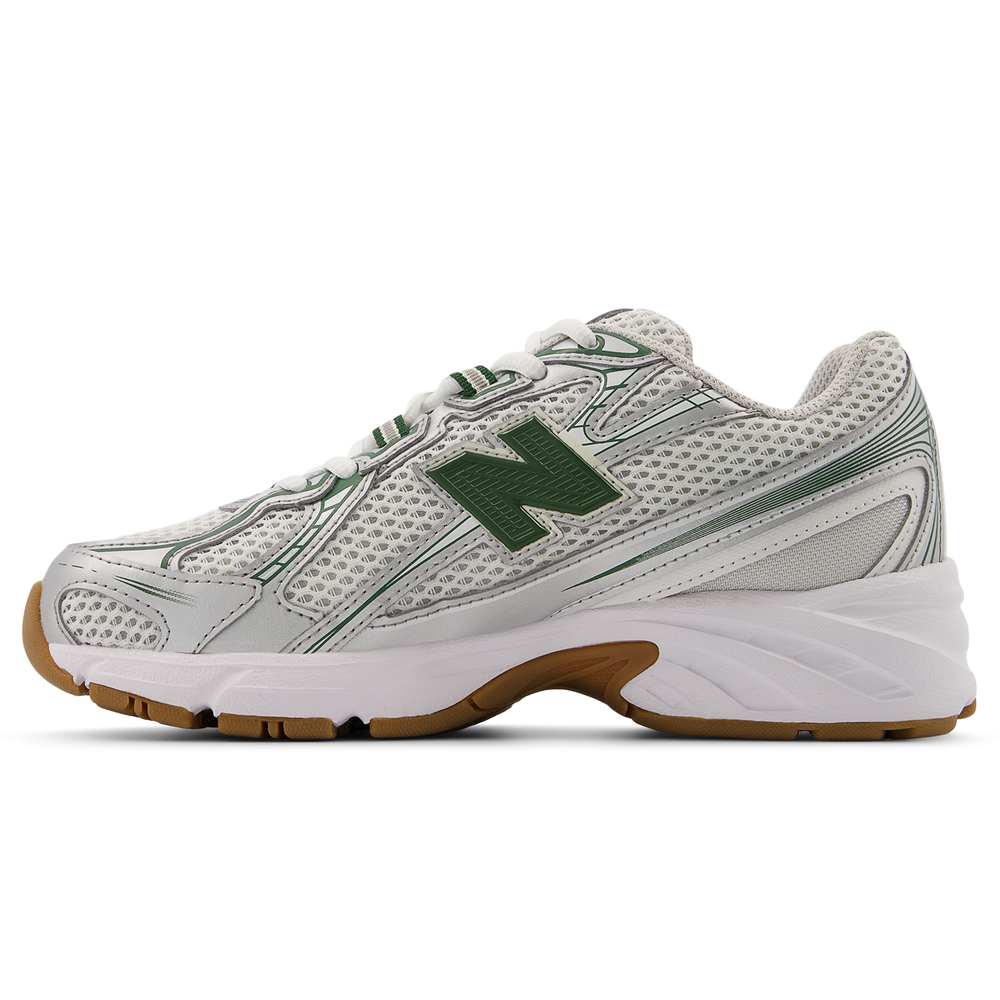 Dětské boty New Balance GR740SF – stříbrný