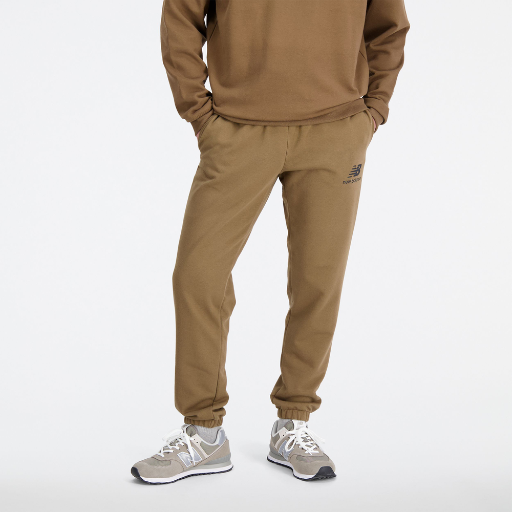 Pánské kalhoty New Balance MP31539DHE – hnědý