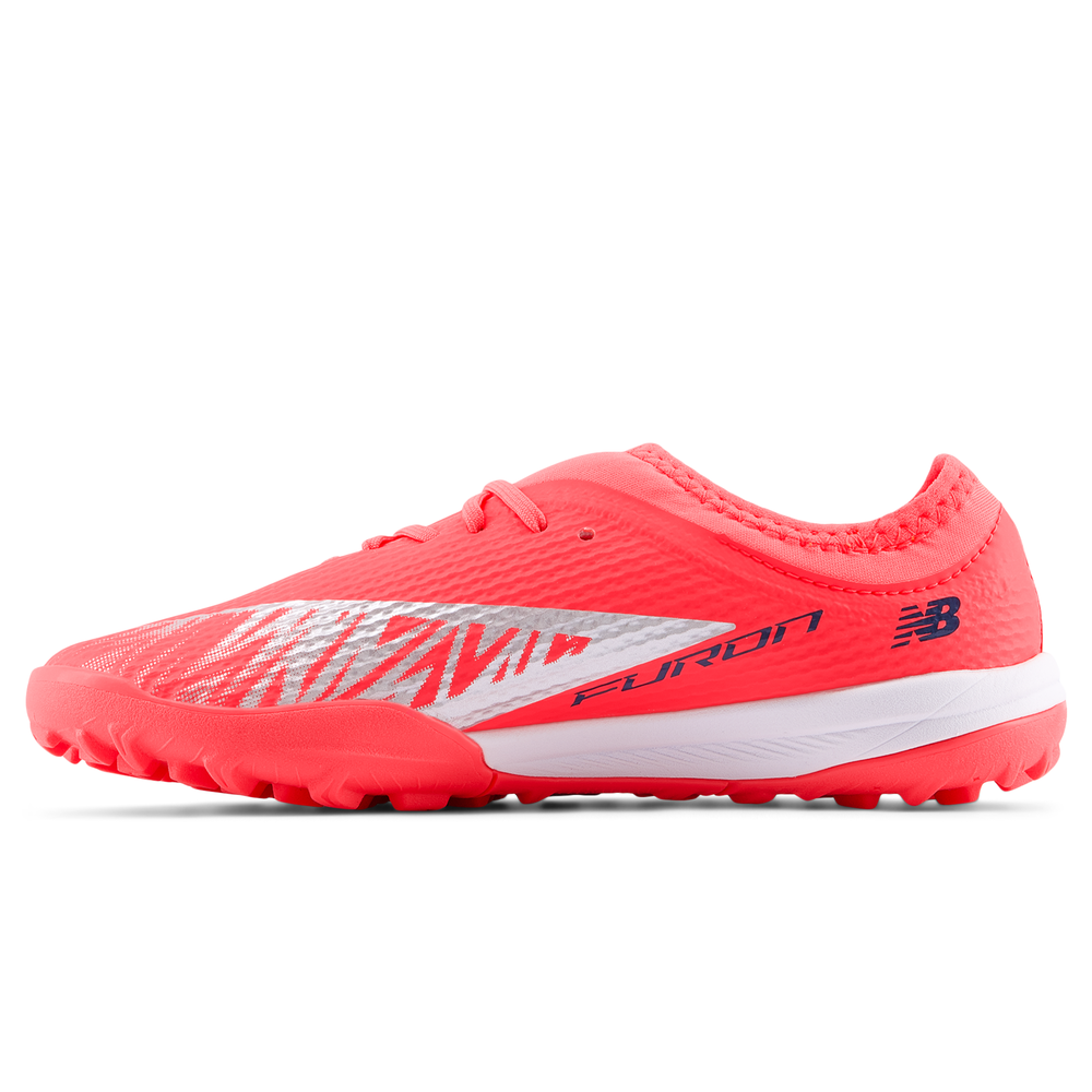 Dětské turfy New Balance FURON TEAM JNR TF V8 SJF3TMP8 – červené