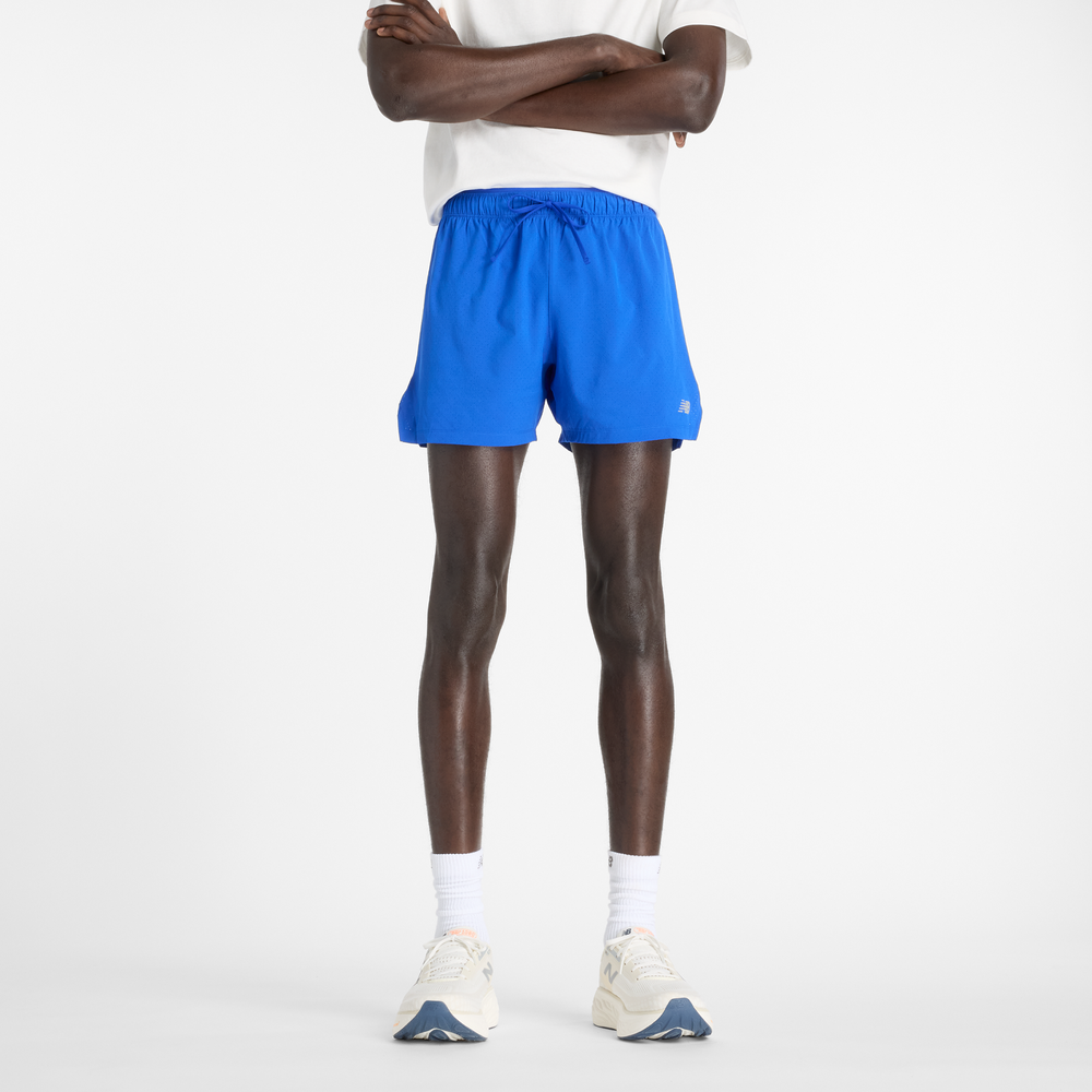 Pánské šortky New Balance MS41286BUM – modré