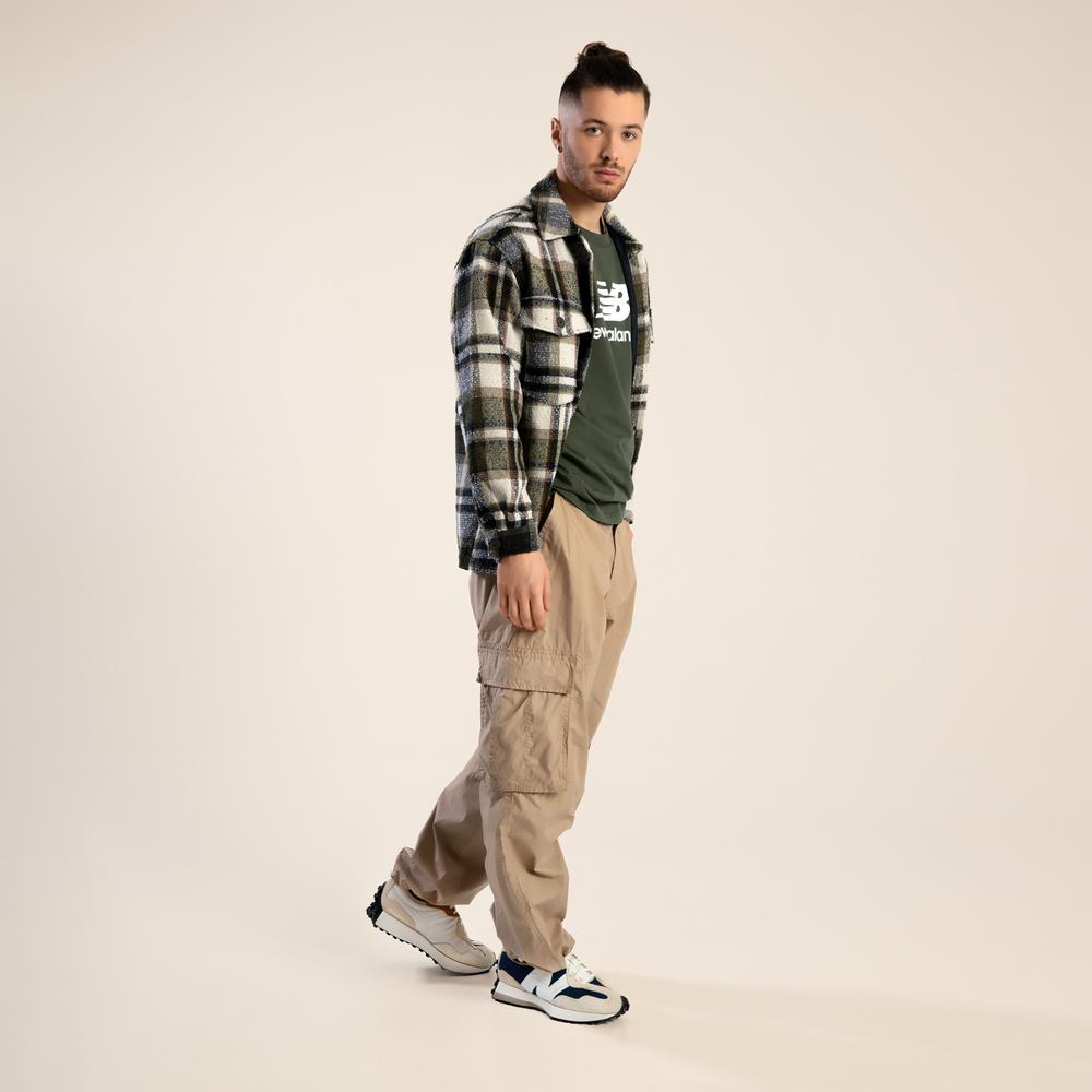 Klasické boty New Balance MS327OB – béžové