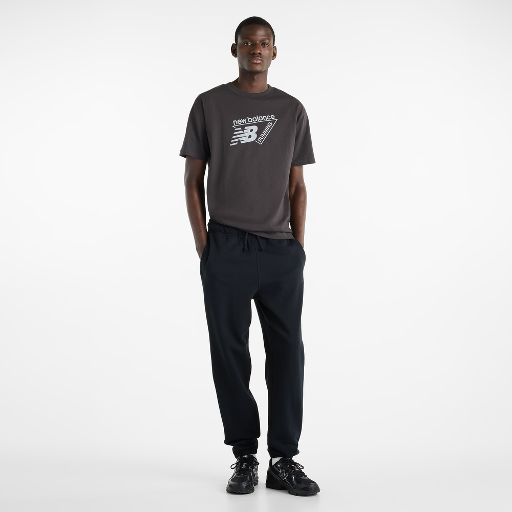 Pánské tričko New Balance Classic Tri-Logo – bordó
