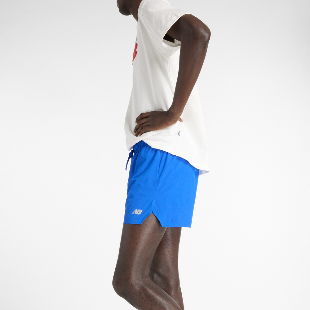 Pánské šortky New Balance MS41286BUM – modré