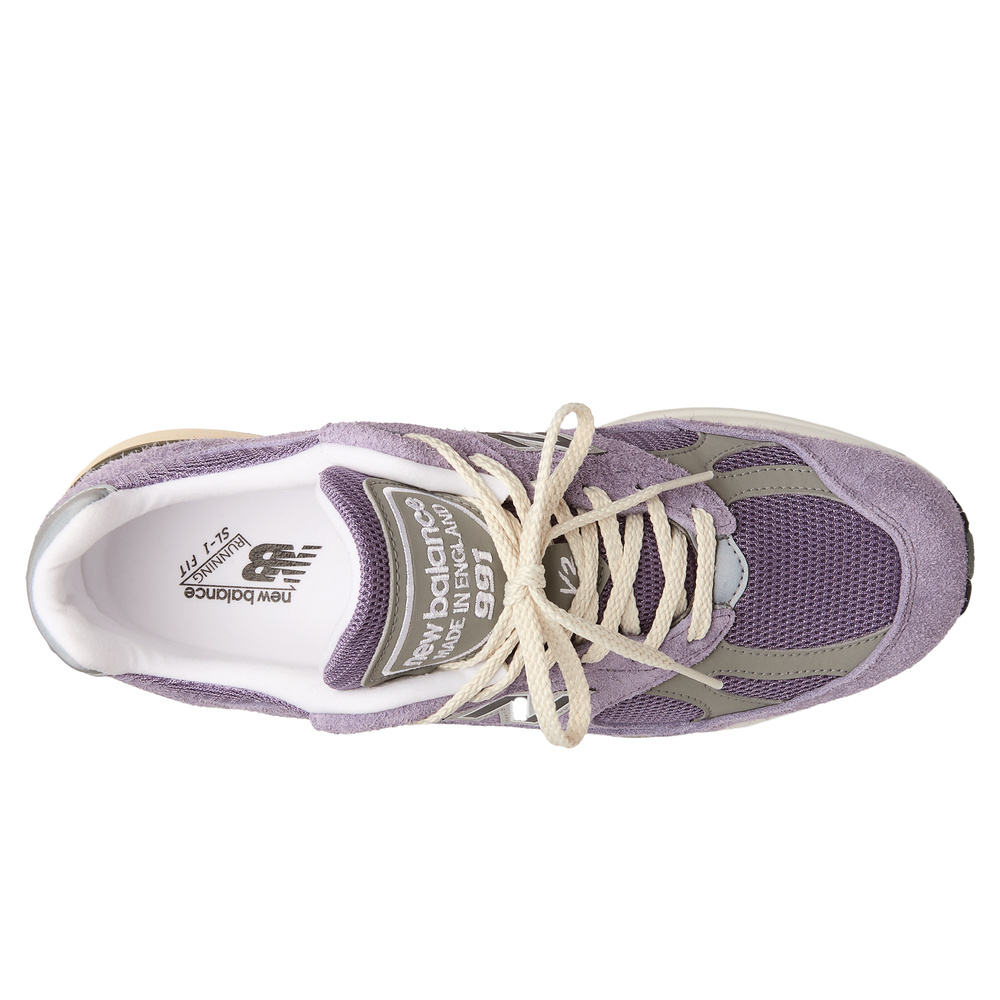 Unisex boty New Balance U991LV2 – fialové