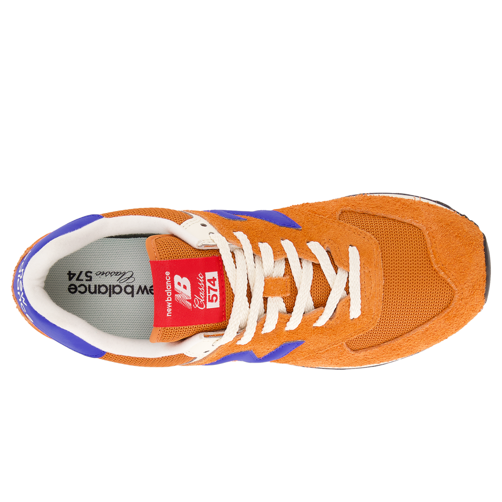 Pánské boty New Balance U574BRD – oranžová