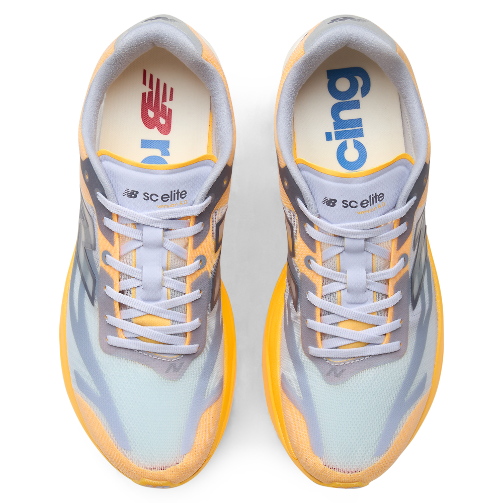 Boty na běhání New Balance Infinion SC Elite V6 MRCEL8DM – oranžová
