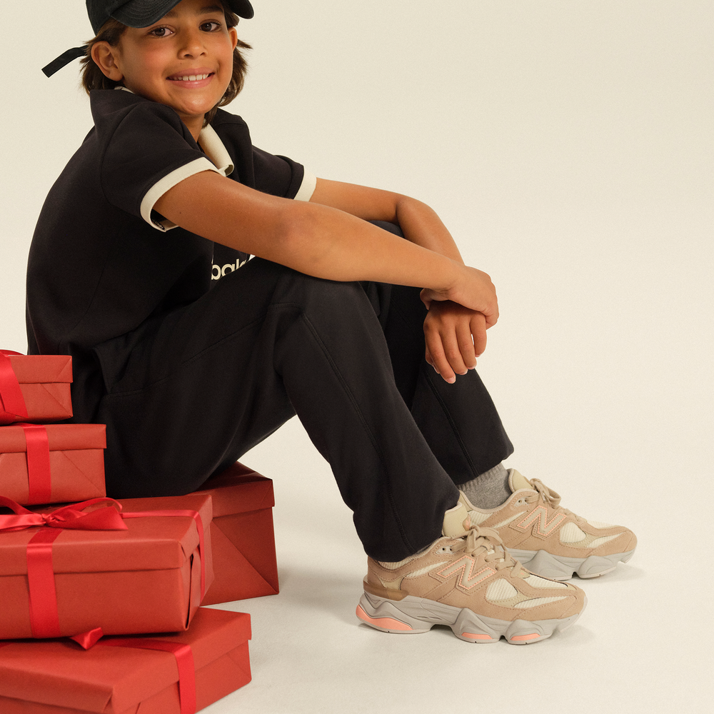 Dětské boty New Balance G90603C7 – béžové