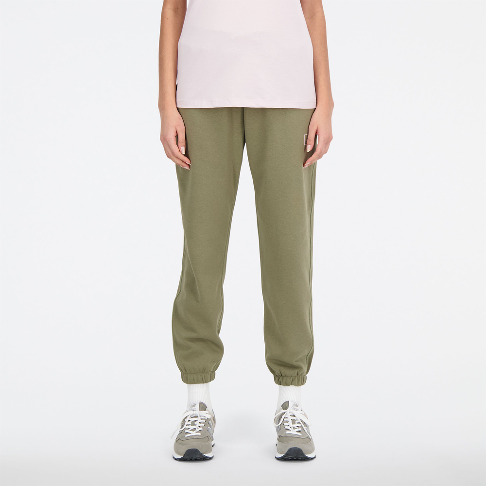 Dámské kalhoty New Balance WP33508CGN – zelené