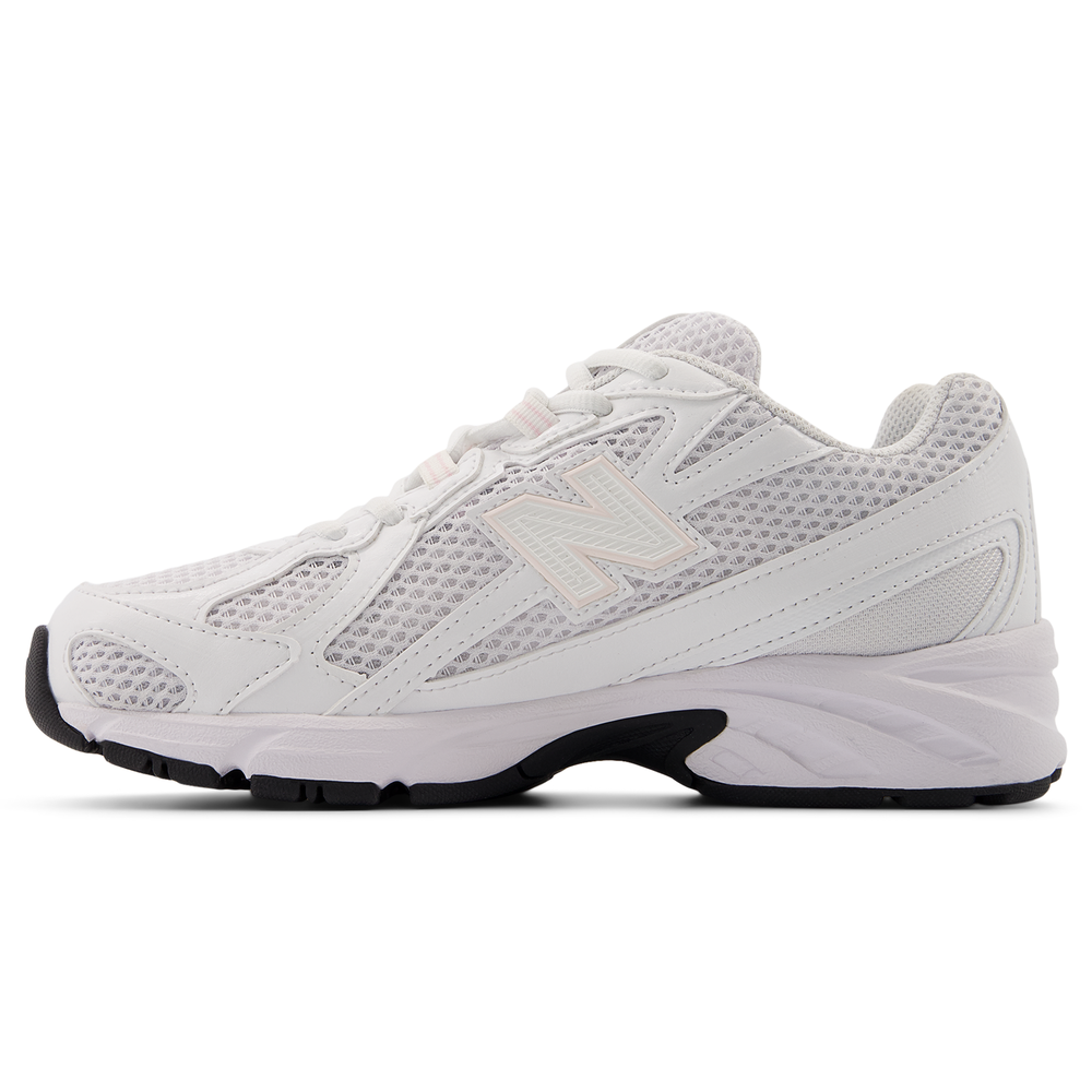 Dětské boty New Balance GR740PK – bílé