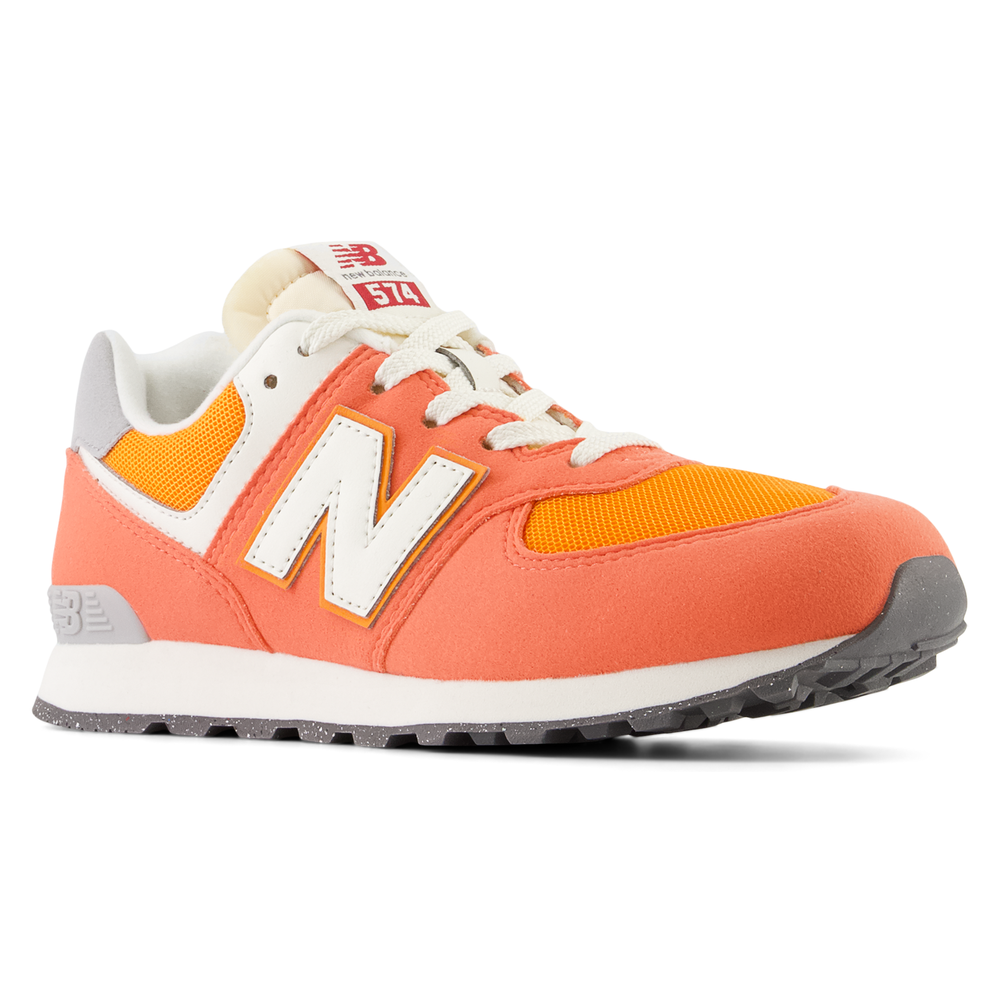 Dětské boty New Balance GC574RCB – oranžová