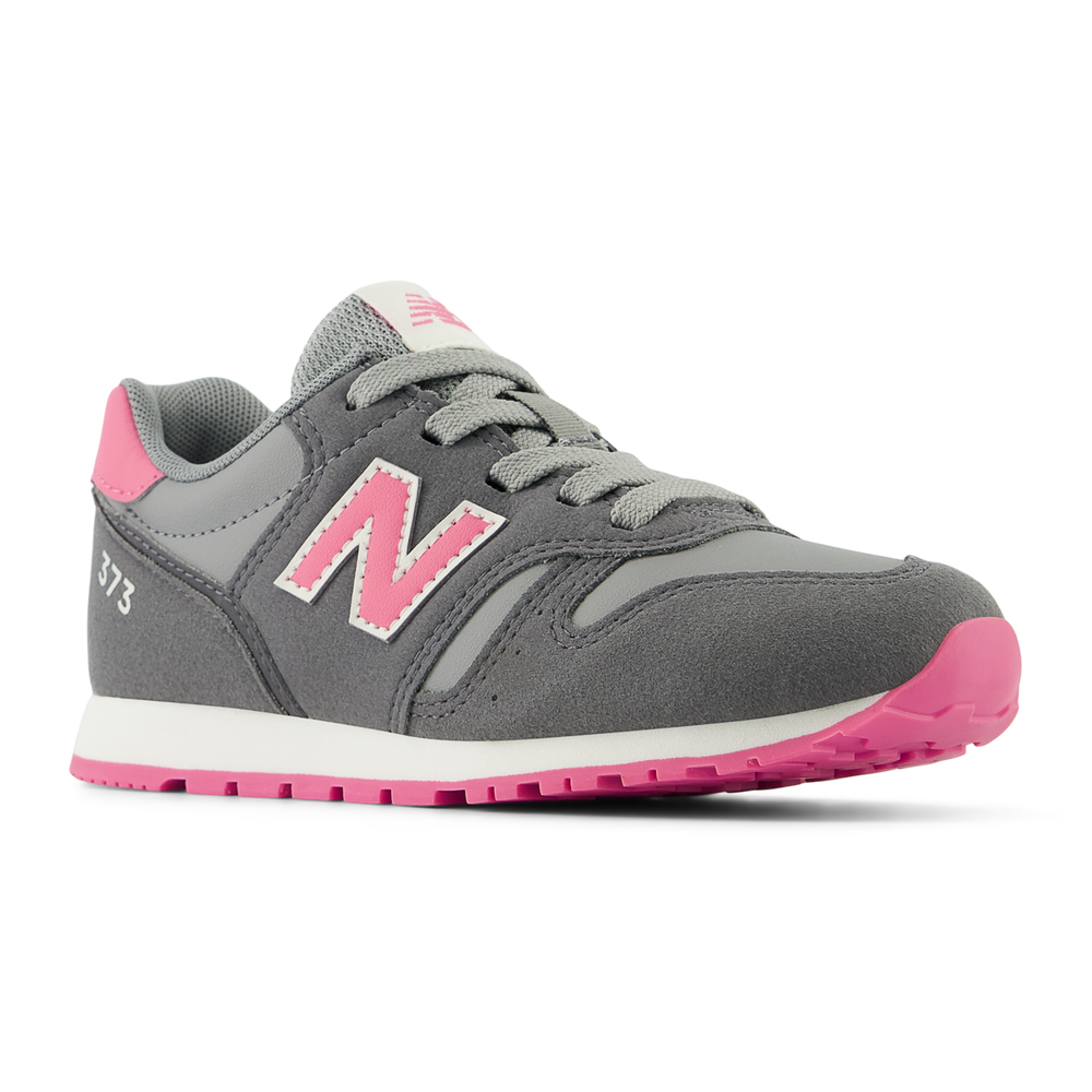 Dětské boty New Balance YC373VN2 – šedé