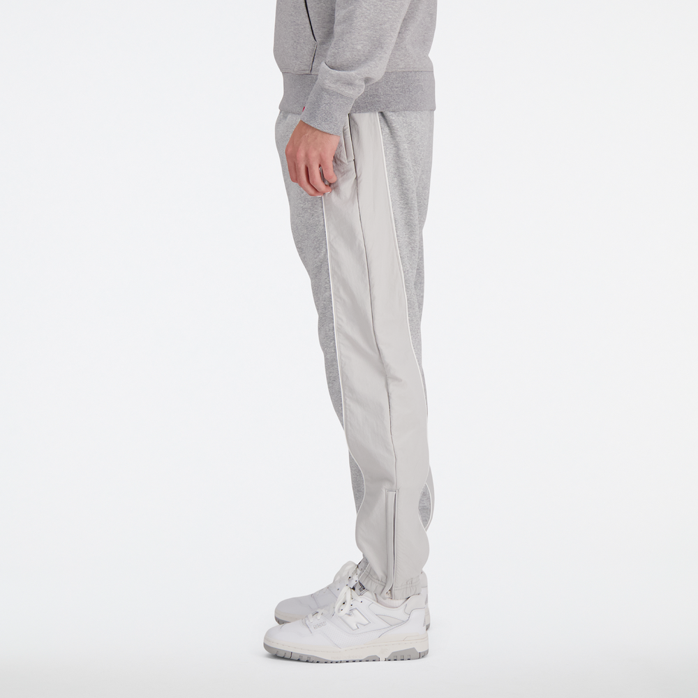 Pánské kalhoty New Balance MP41582AGT – šedé