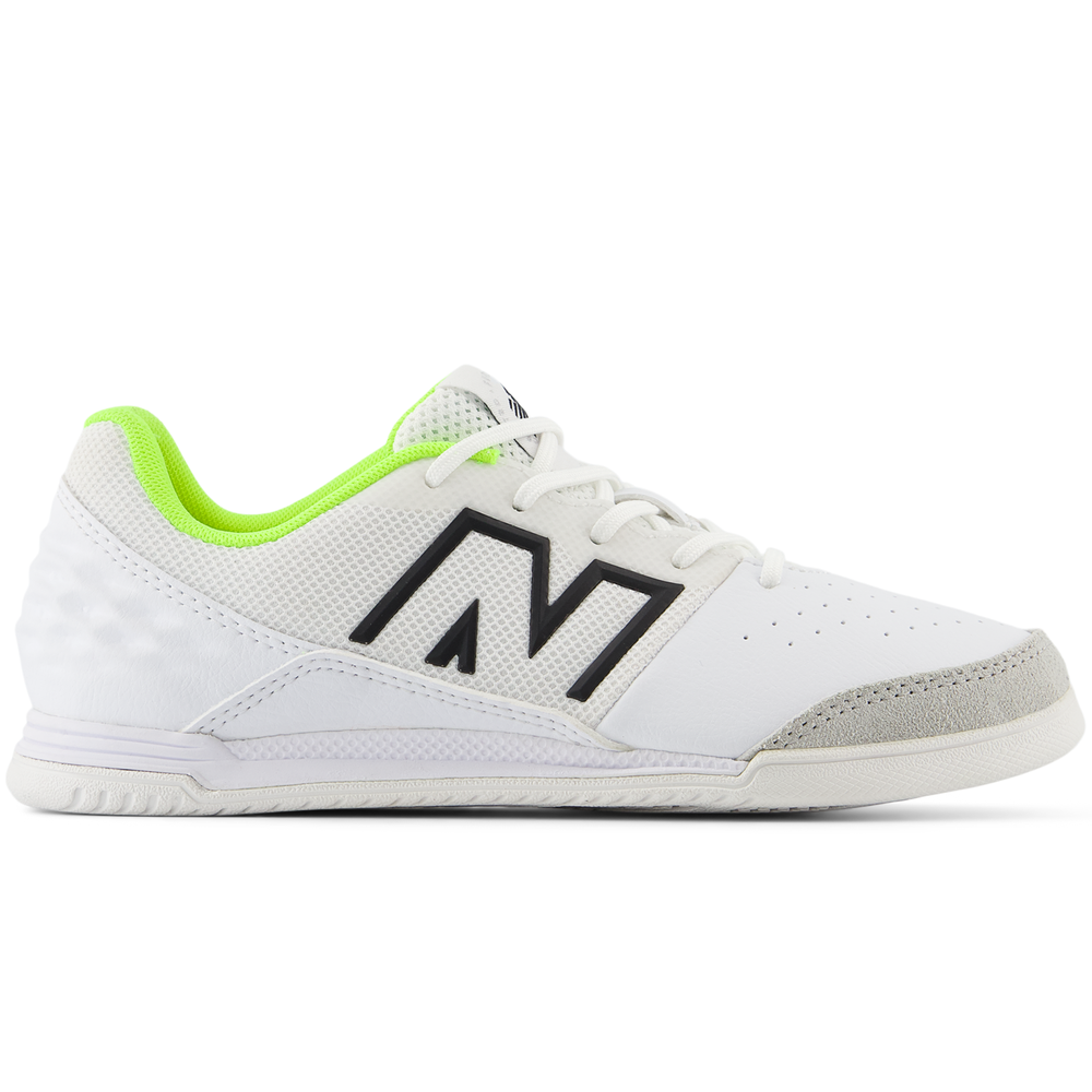 Dětské sálovky New Balance AUDAZO V6 COMMAND IN JNR SJA2IWH6 – bílé