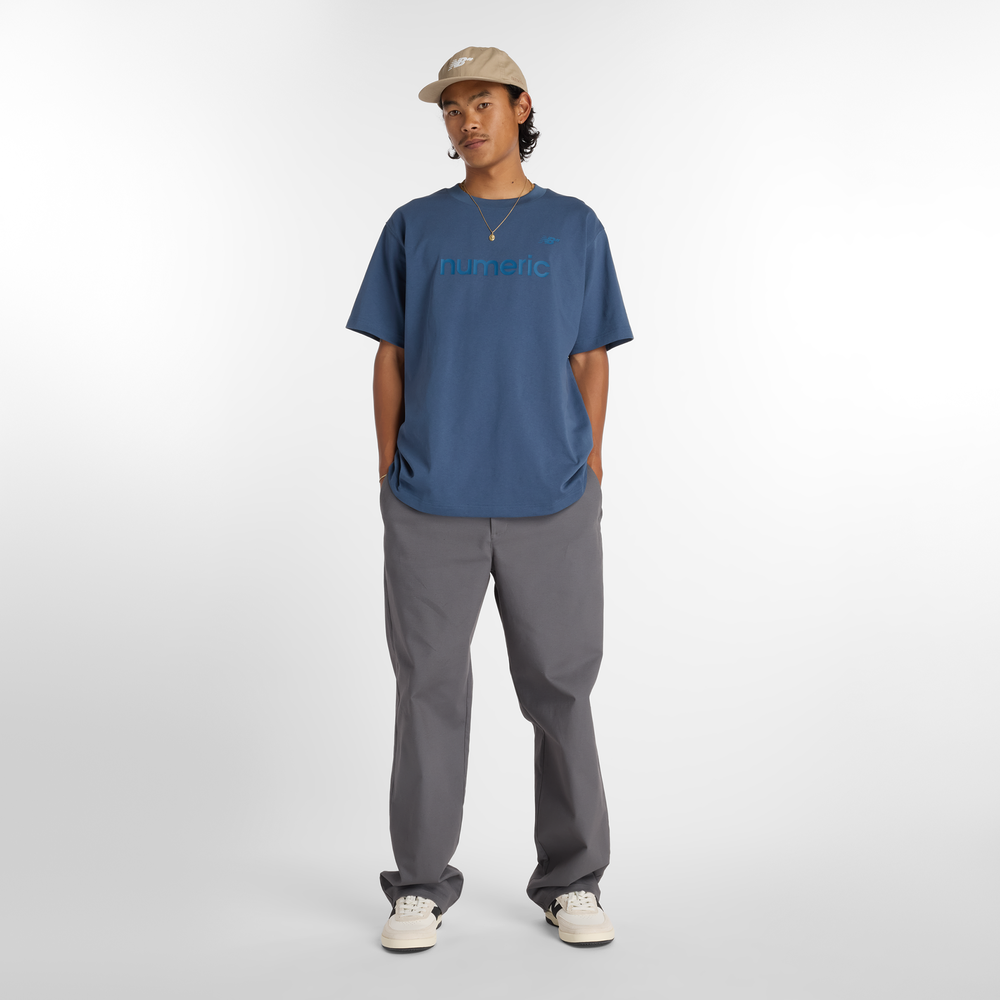 Pánské tričko New Balance Numeric MT51955VTI – tmavomodrá