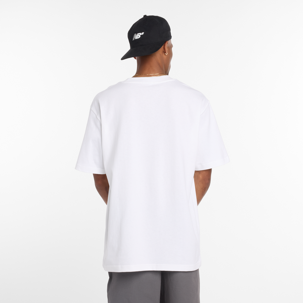 Pánské tričko New Balance Numeric MT51955WT – bílé
