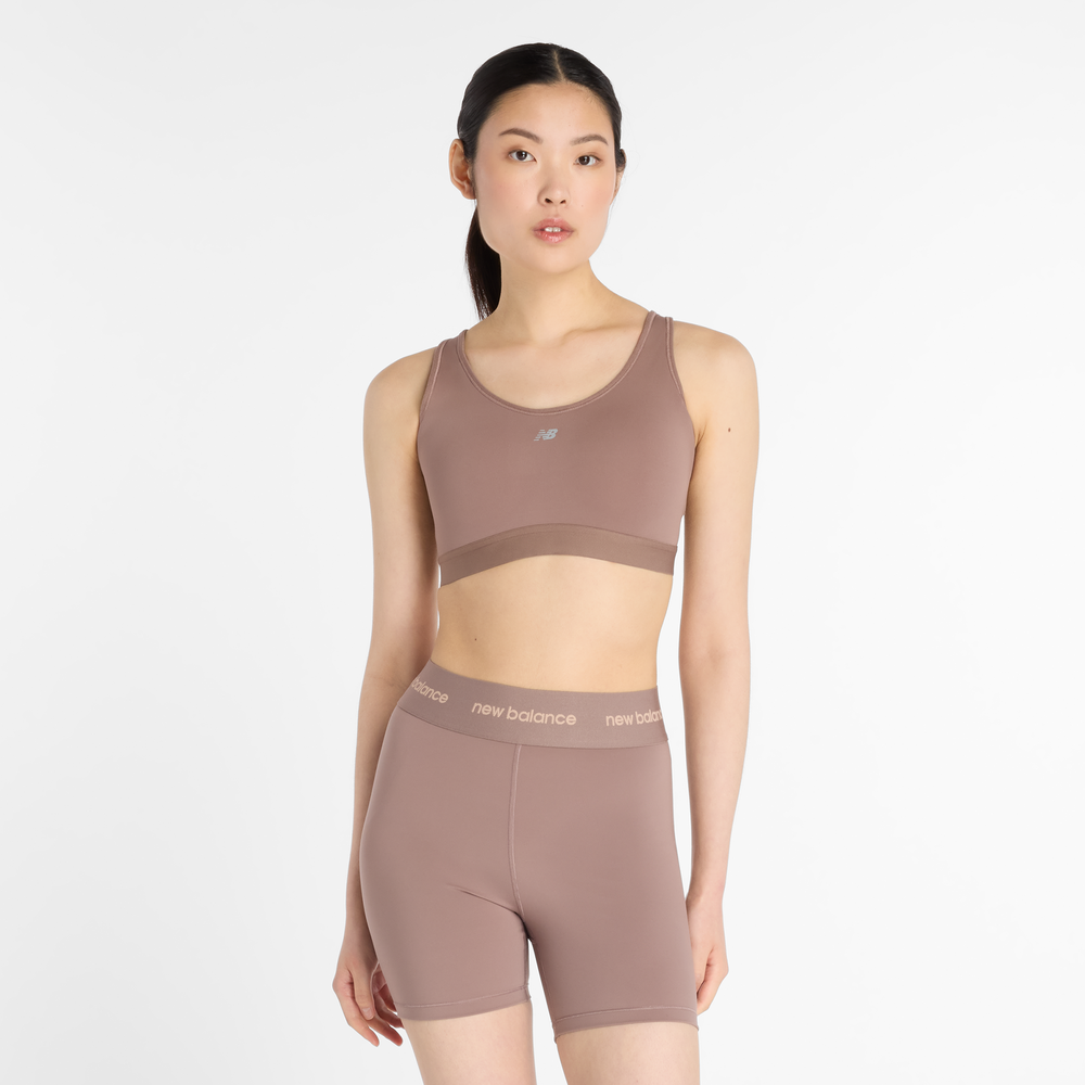 Sportovní podprsenka New Balance WB51032EAS – béžové