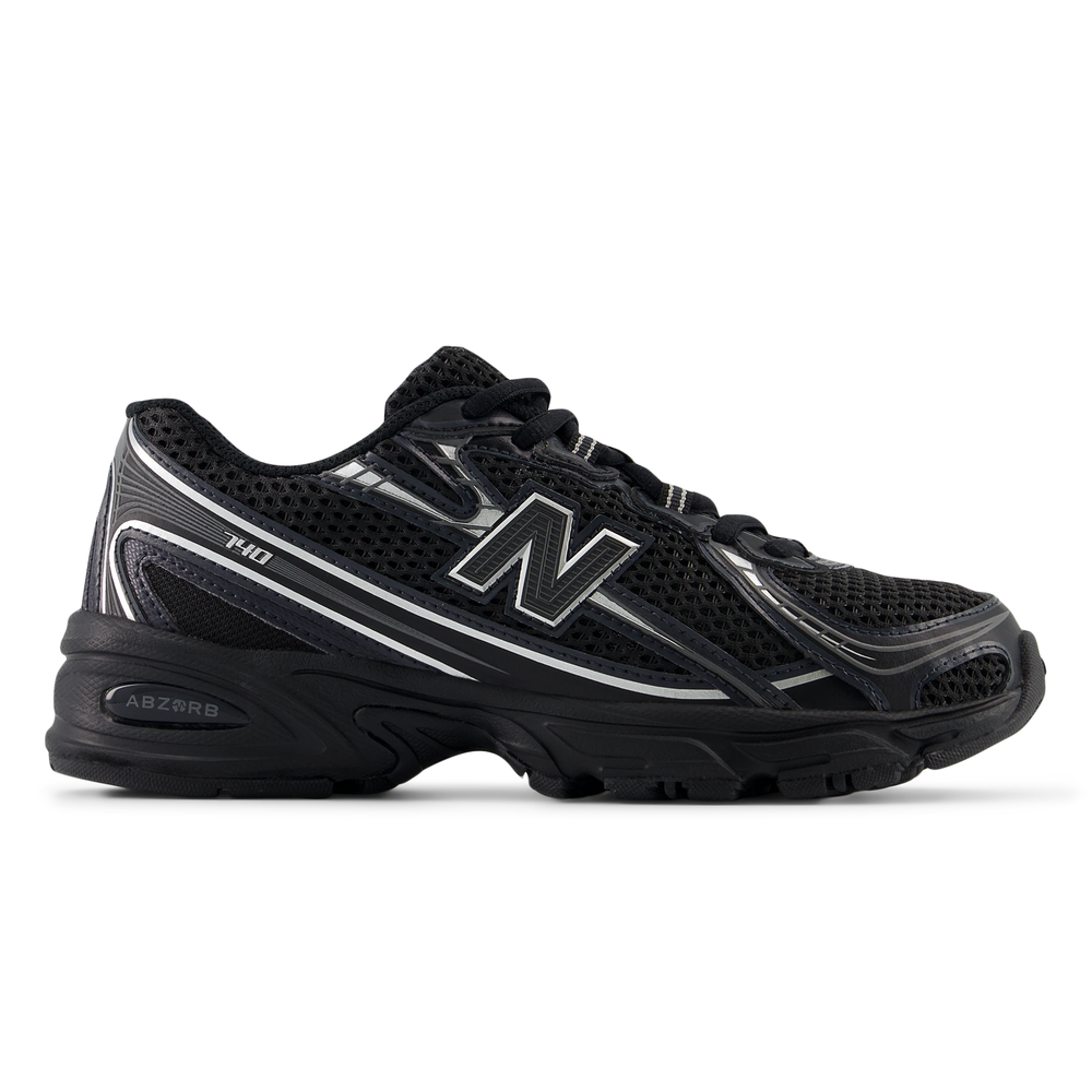 Dětské boty New Balance GR740BM – černé