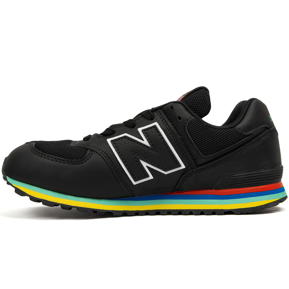 Dětské boty New Balance GC574KIF – černé