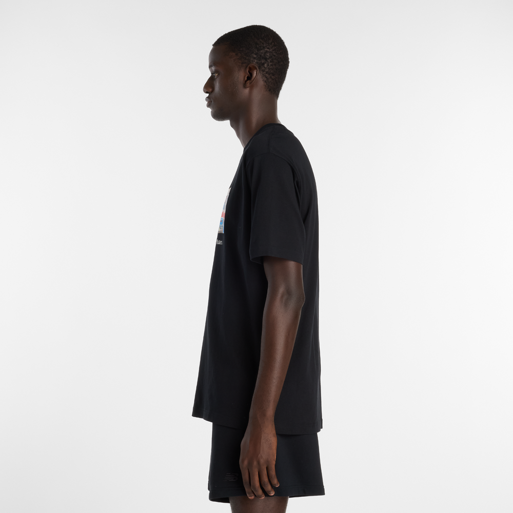 Pánské tričko New Balance MT61H0DXBK – černé