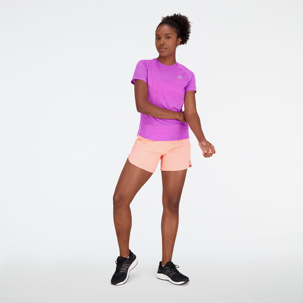 Dámské tričko New Balance WT21262OOR – fialové