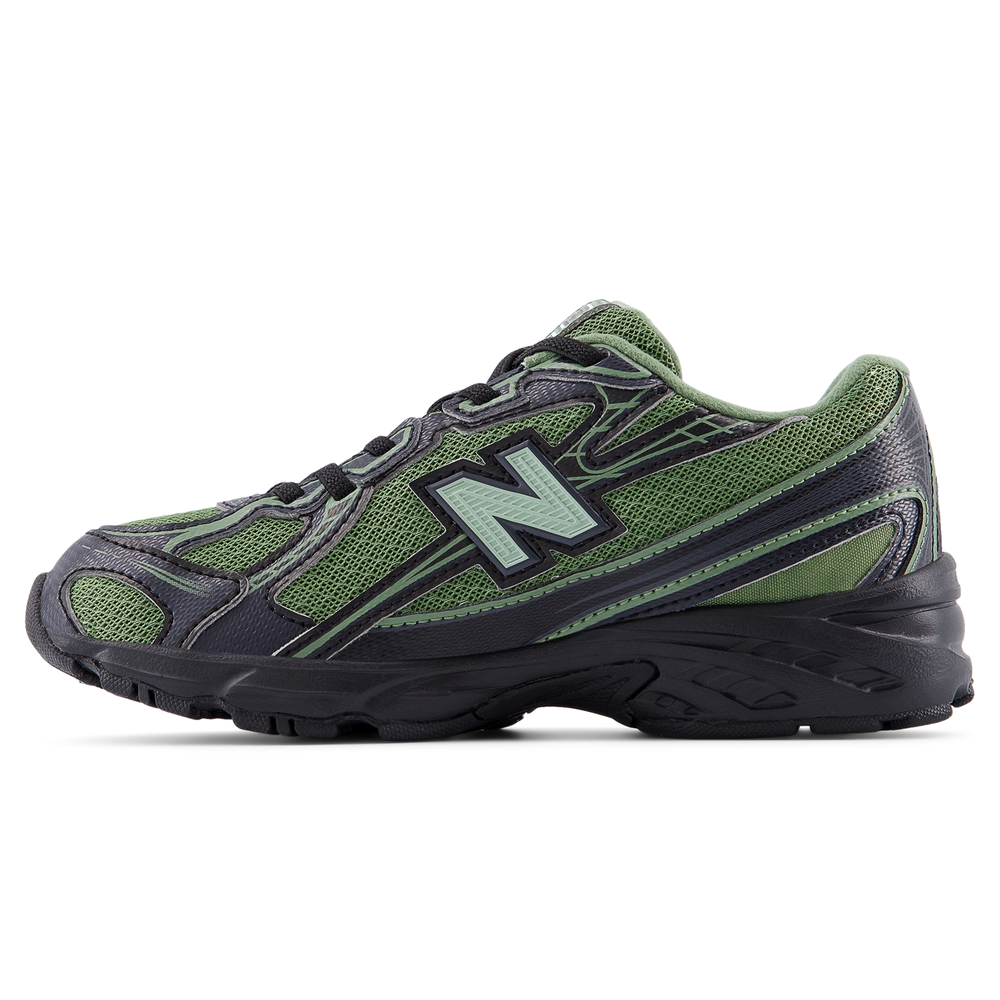 Dětské boty New Balance P7405DS – zelené