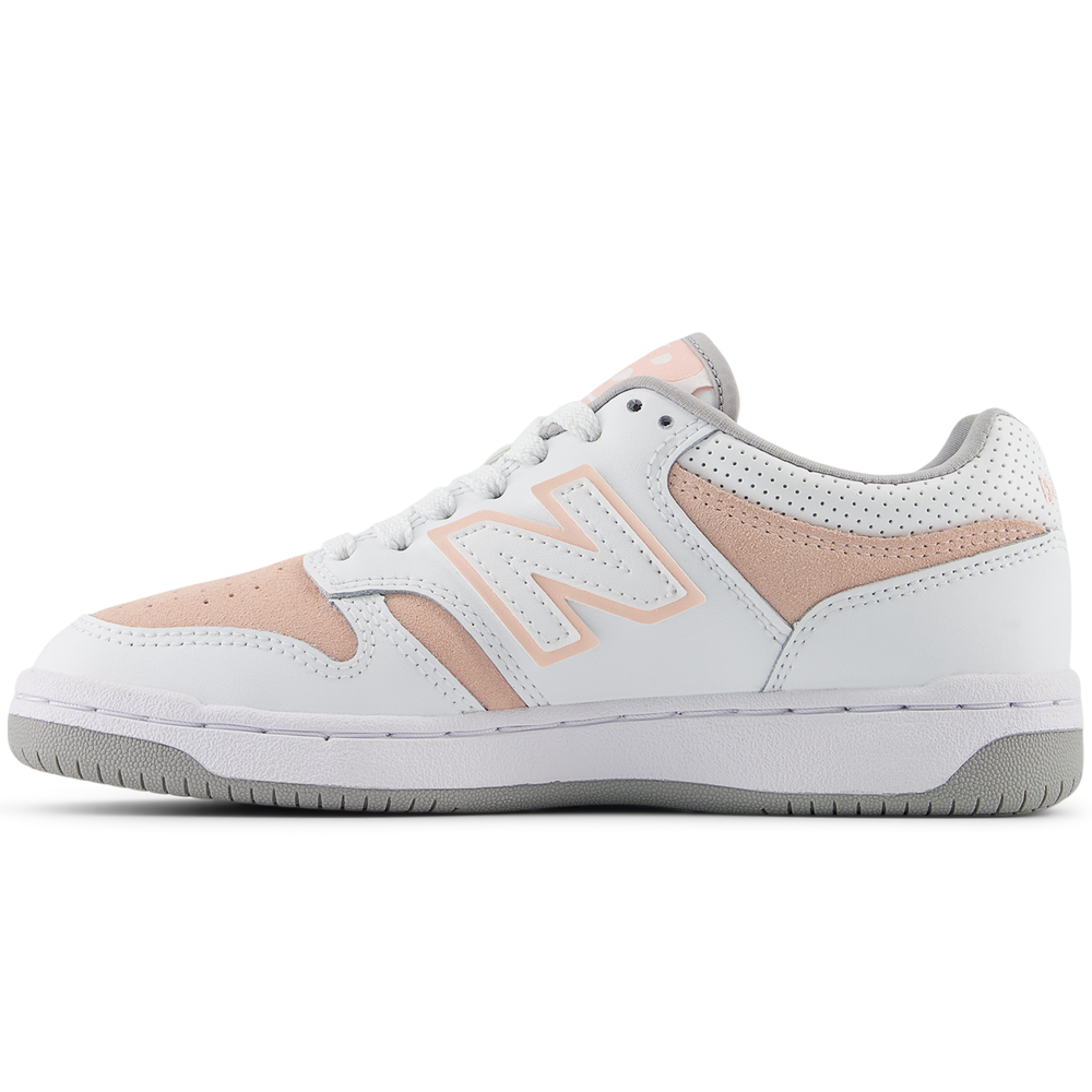 Dětské boty New Balance GSB480VP – bílé