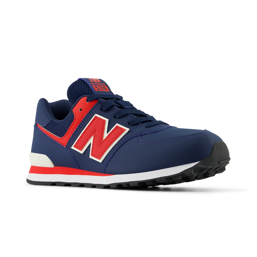 Dětské boty New Balance GC574KIK – tmavomodrá